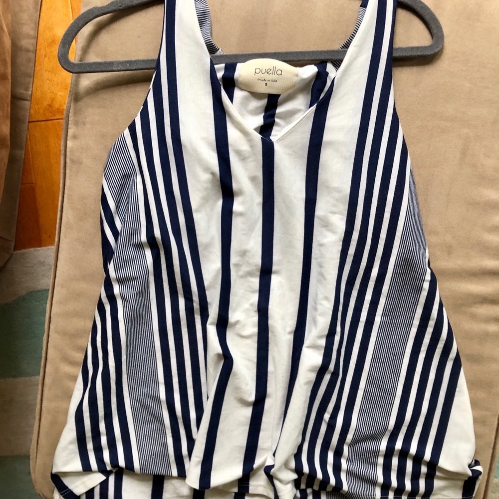 Anthropologie Puella flowy sleeveless tank